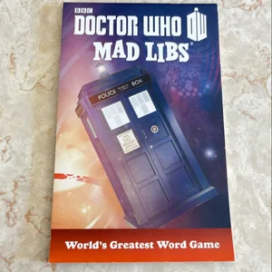 Doctor Who Mad Libs