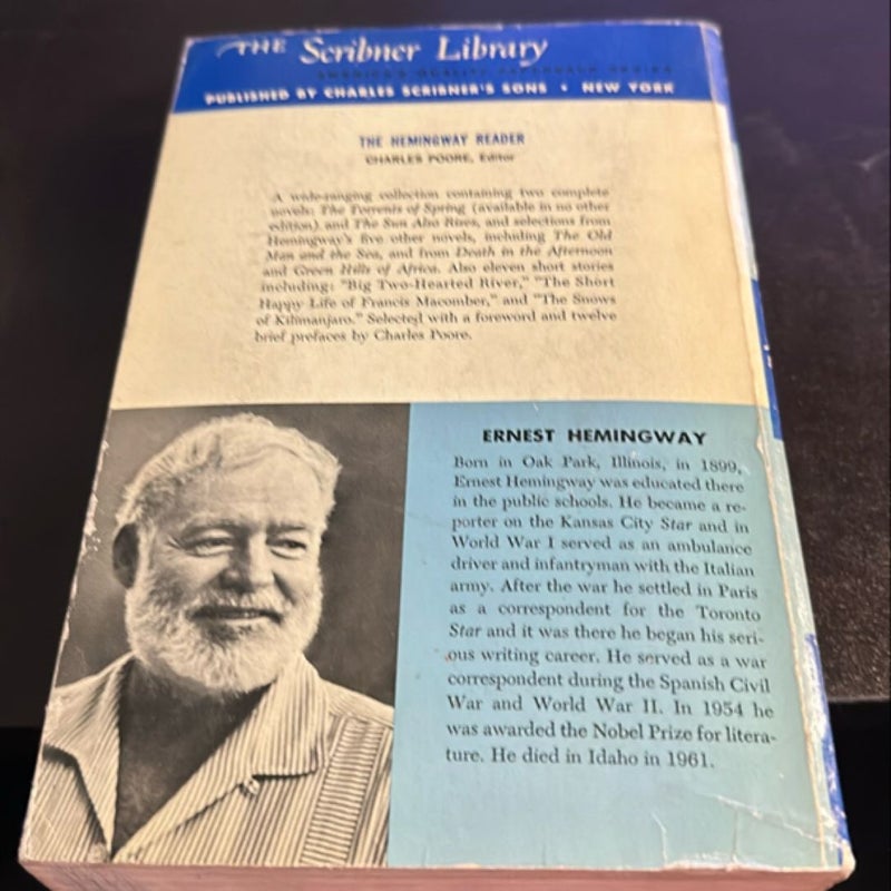 The Hemingway Reader