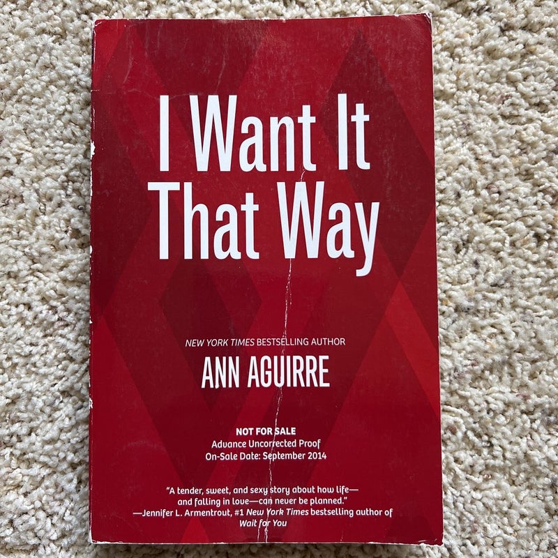 I Want It That Way - SIGNED