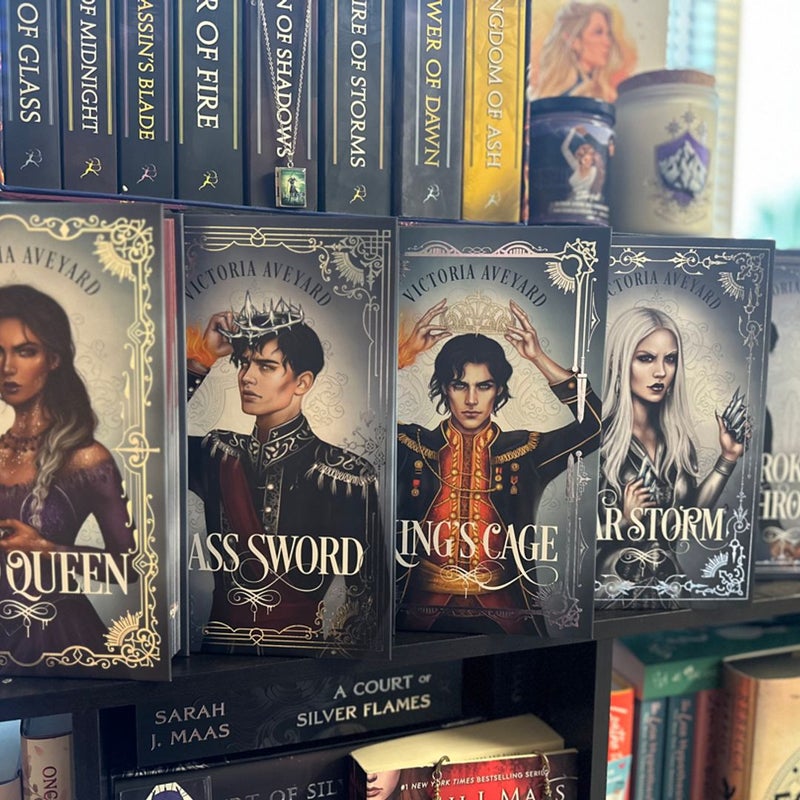 The Red Queen Series Box Set - LitJoy Crate Exclusive