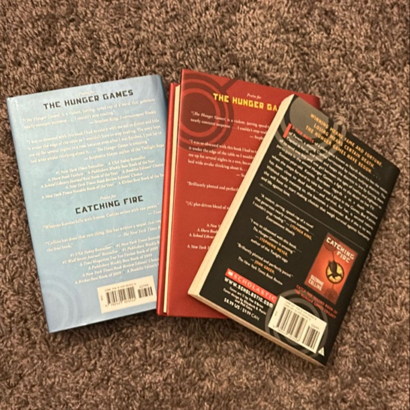 The Hunger Games (books 1-3)