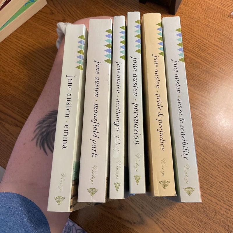Jane Austen Vintage Classics Edition Set