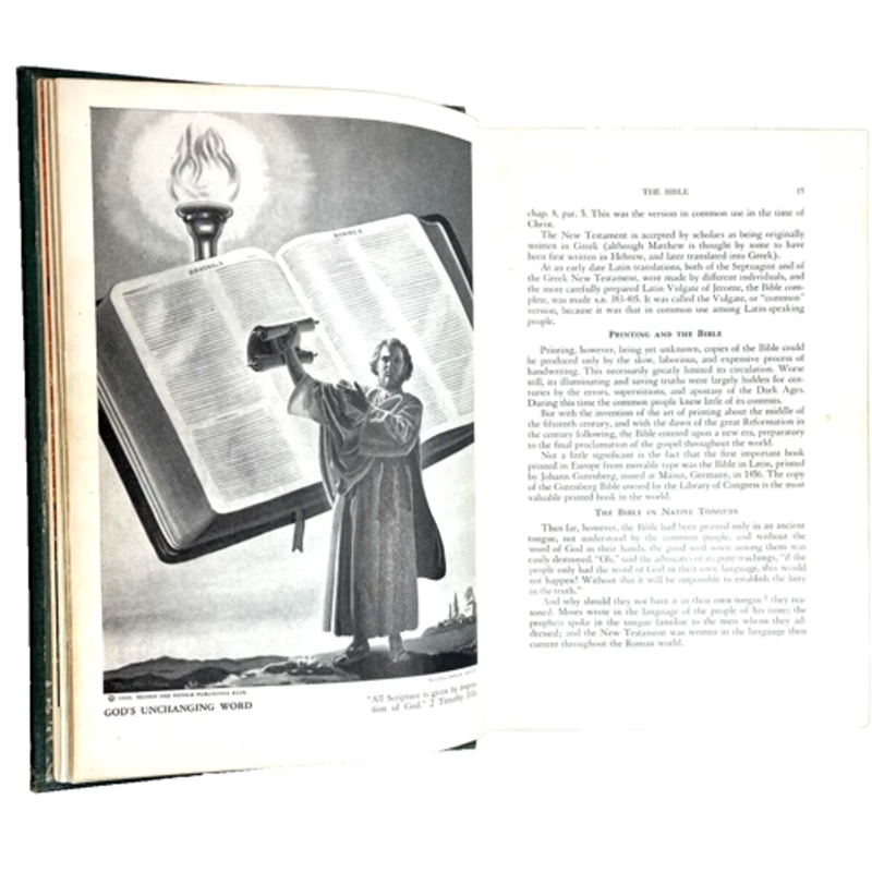 Bible Readings For The Home 1950 HC Review and Herald Pub Seventh Day Adventist