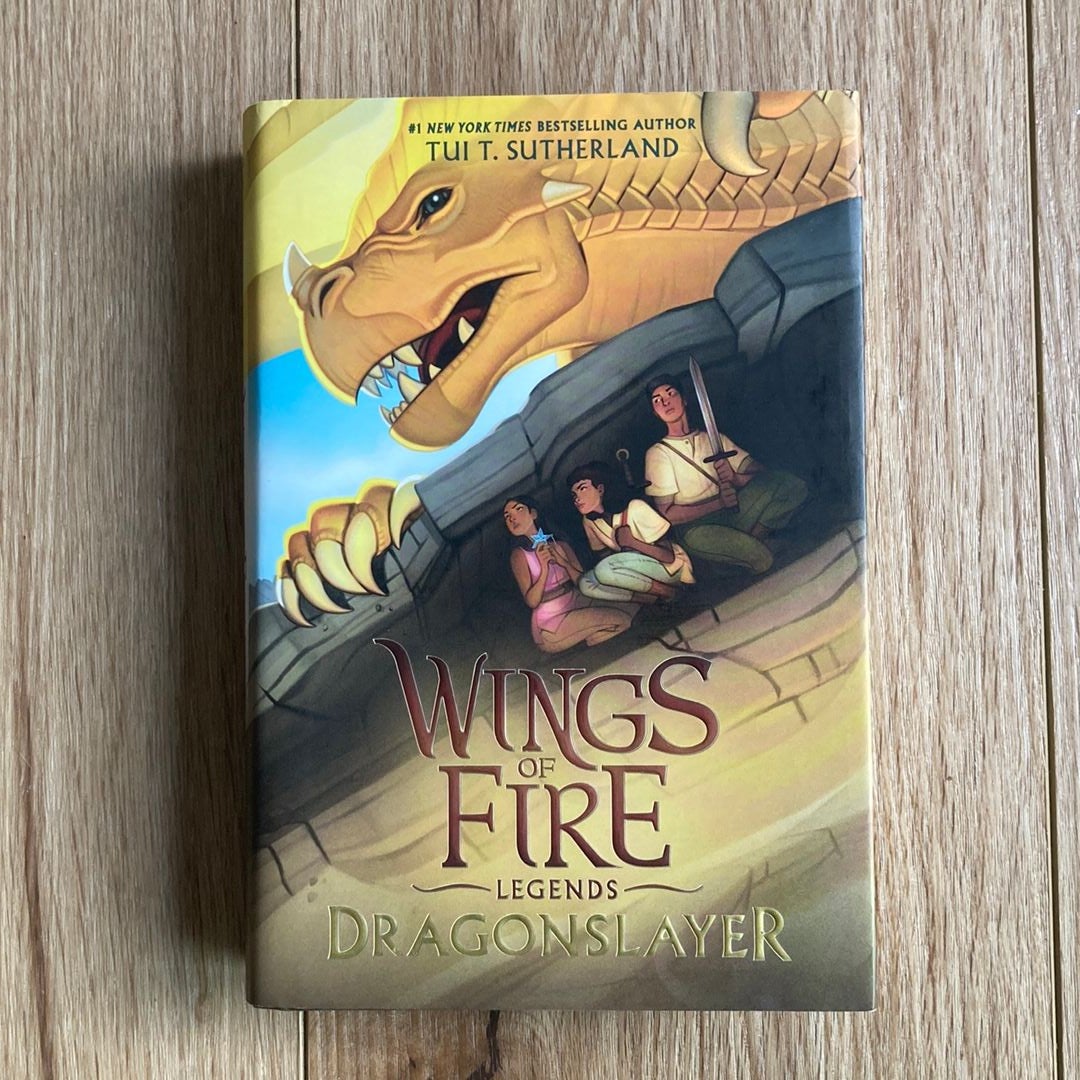 Pangobooks　Sutherland,　(Wings　Dragonslayer　Hardcover　Tui　by　of　Legends)　Fire:　T.