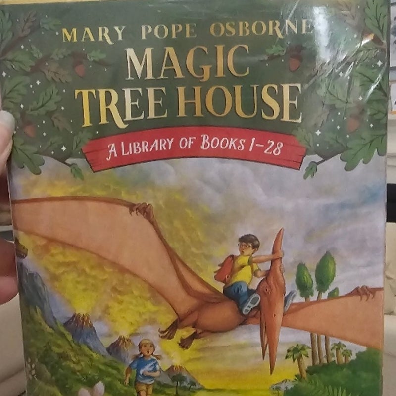 Magic Tree House Books 1-28 Boxed Set by Mary Pope Osborne