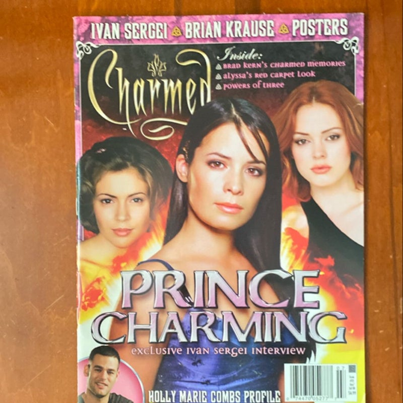 Charmed the TV show collectors magazine issue #23,June/July 2008