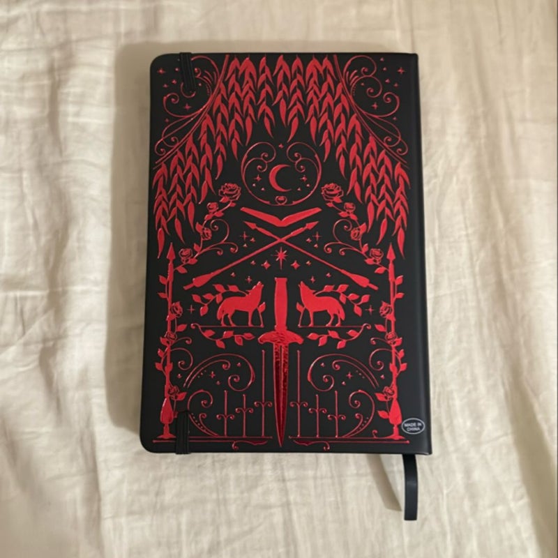 From Blood and Ash reading journal (FairyLoot exclusive)