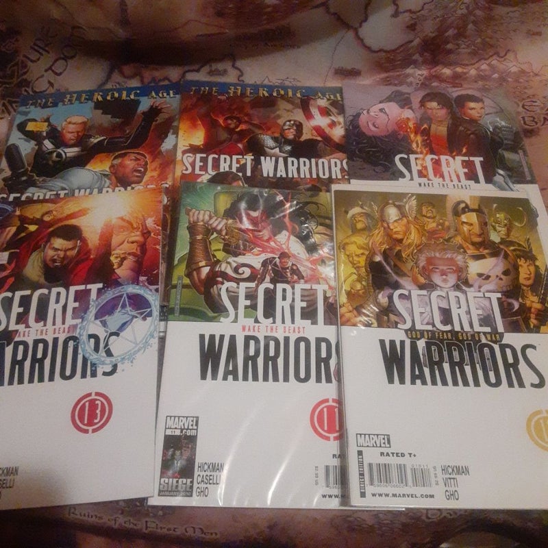 Secret Warriors complete set Marvel Comics by Jonathan