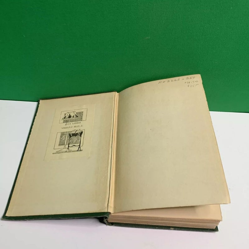 Vintage 1926 Book SANCTUARY! SANCTUARY! by Dallas Lore Sharp FIRST EDITION HC