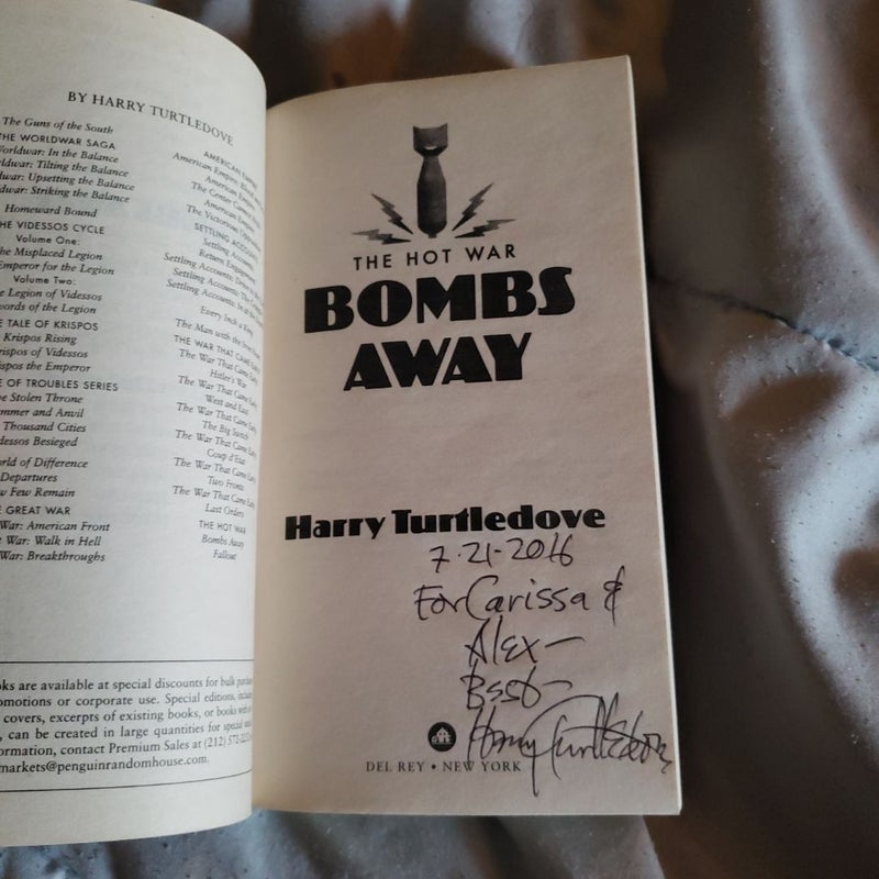 Bombs Away (signed)