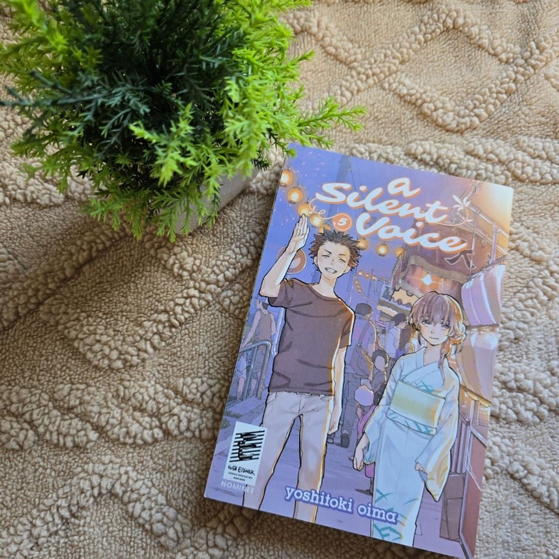 A Silent Voice 1, 2 & 5