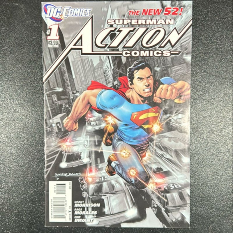 Superman # 1 Nov 2011 Action Comics The New 52 DC Comics