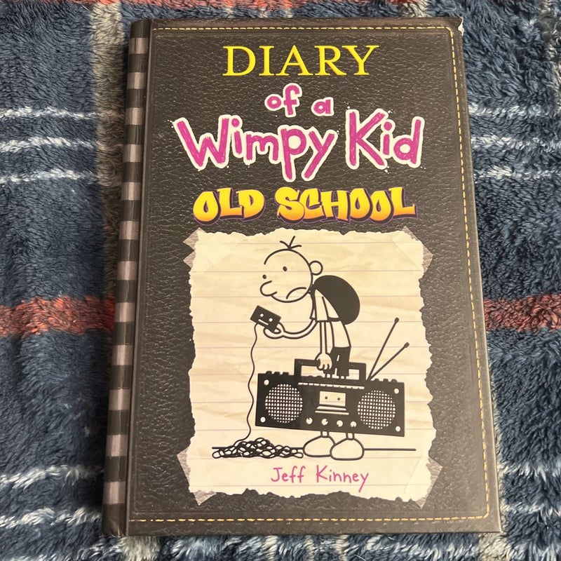 Diary of a Wimpy Kid #10: Old School by Jeff Kinney, Hardcover