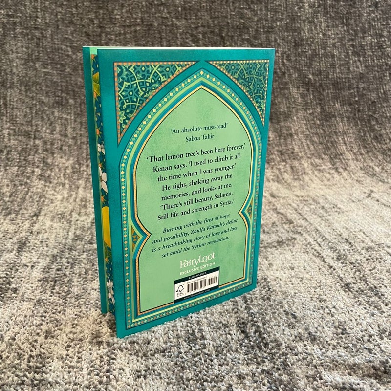 As Long As the Lemon Trees Grow FAIRYLOOT special edition. HAND SIGNED. With sprayed edges