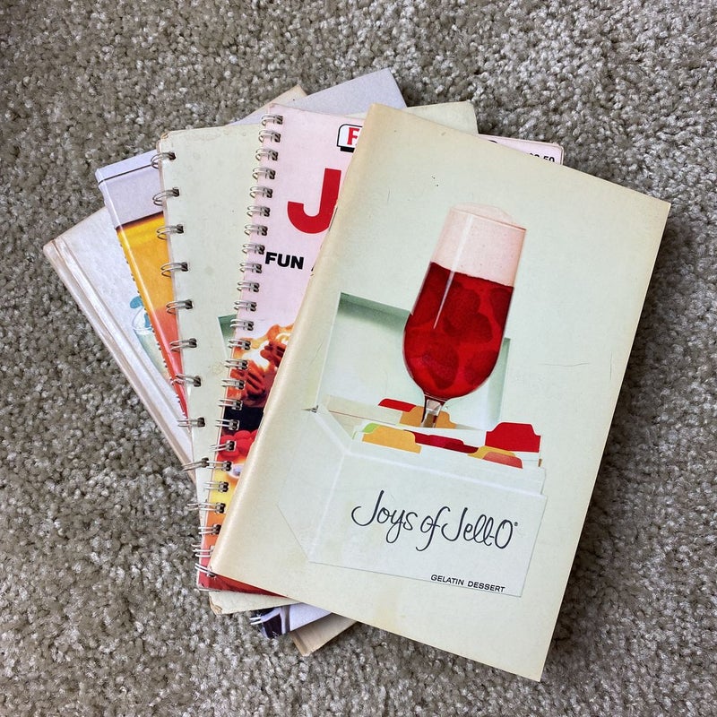 Vintage JELL-O Cookbooks Bundle