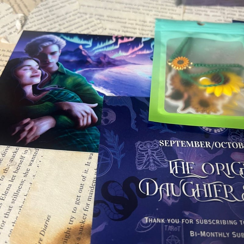 Twisted Fiction Box- The Origin’s Daughter Series, Sept. Box