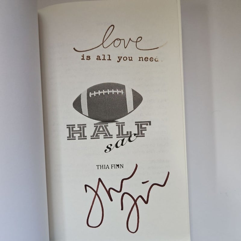 Half Sac Signed Copy