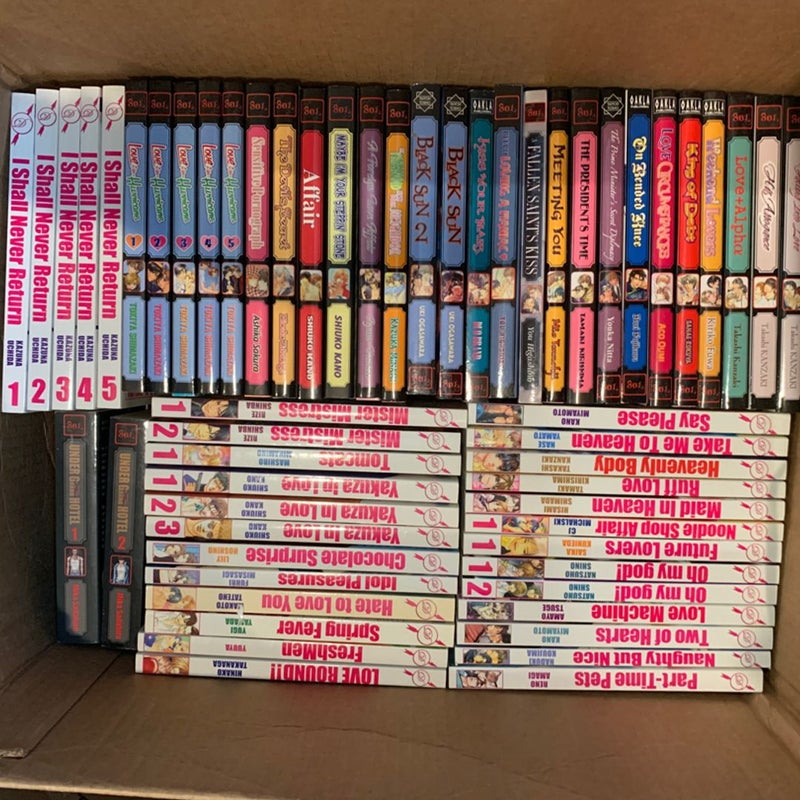  Huge yaoi/bl manga lot 