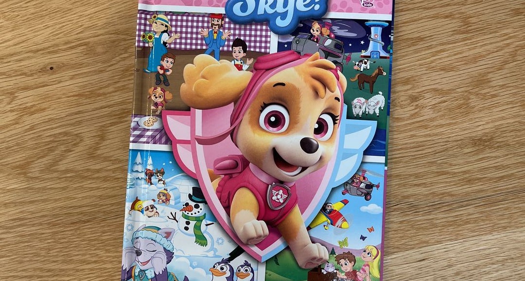 Nickelodeon PAW Patrol Search with Skye! by PI Kids, Hardcover