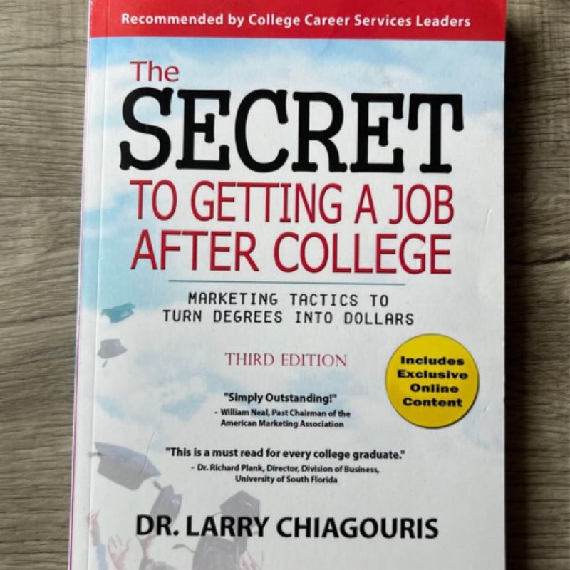 The Secret to Getting a Job after College