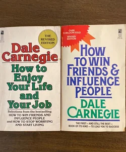 Vintage Dale Carnegie Paperback Book Bundle
