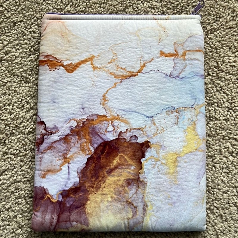 Book Beau Marbled Book Sleeve