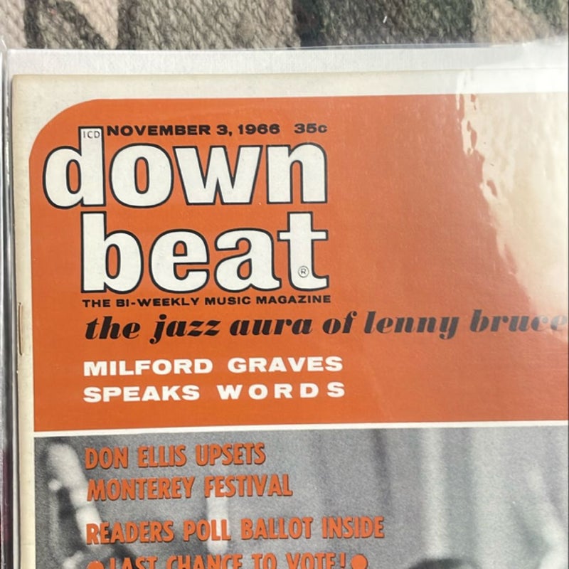 Down Beat - Vol. 33, No. 22 (November 3, 1968)