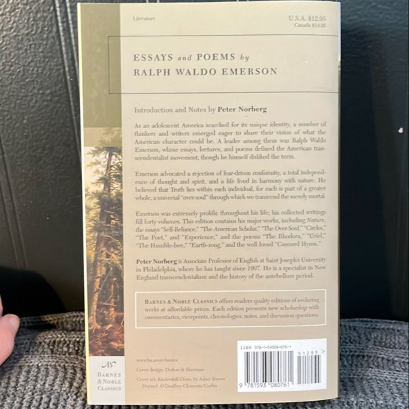 Essays and Poems by Ralph Waldo Emerson