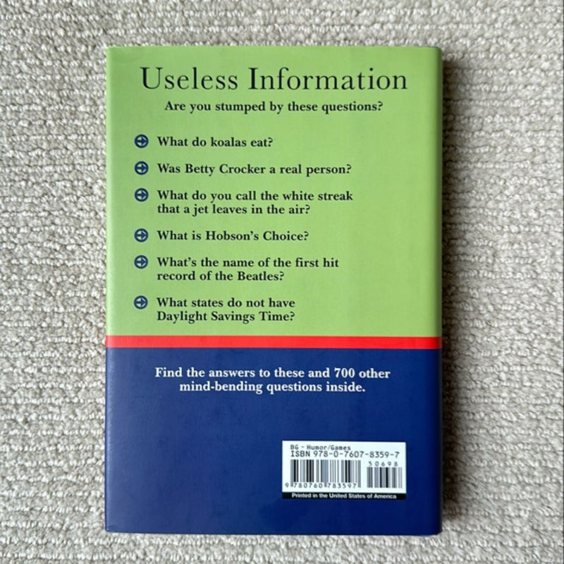 Useless Information