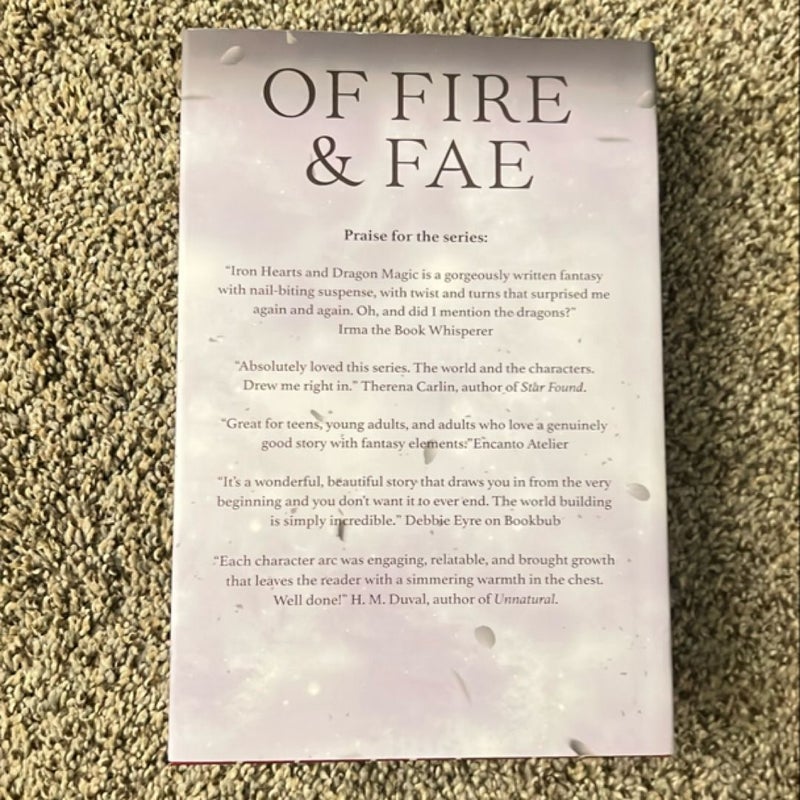 Of Fire & Fae Omnibus Kickstarter Exclusive Signed Special Edition