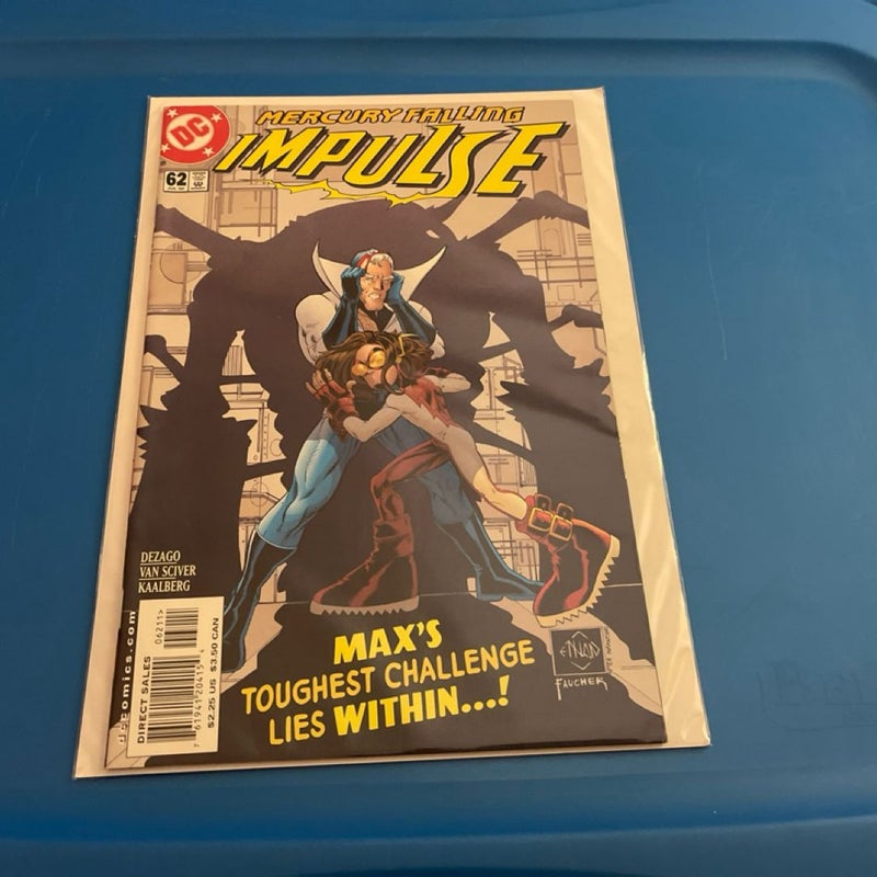 Impulse: “Mercury Falling” #62-66 (2000DC) 