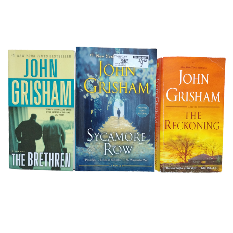 (11) John Grisham Softcover Books