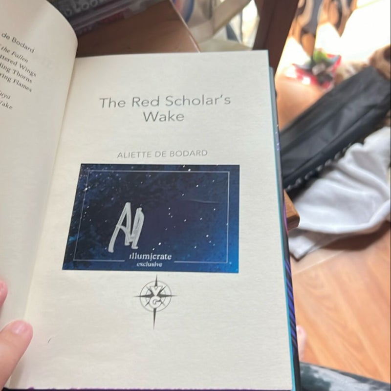 The Red Scholar's Wake ( Illumicrate Edition) 