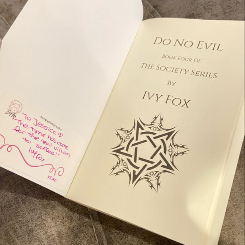 Do No Evil - Signed Bookplate