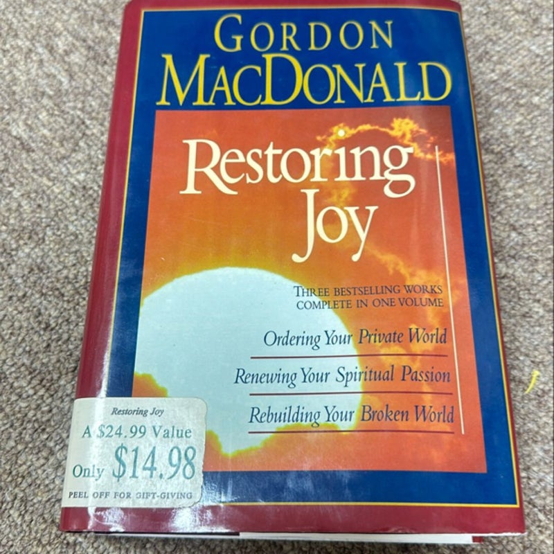 Restoring Joy