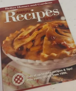 Better Homes and Gardens Annual Recipes 1998