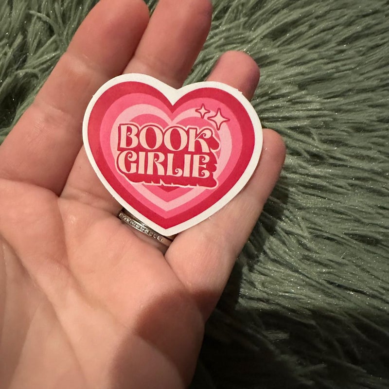 Book Girlie sticker 