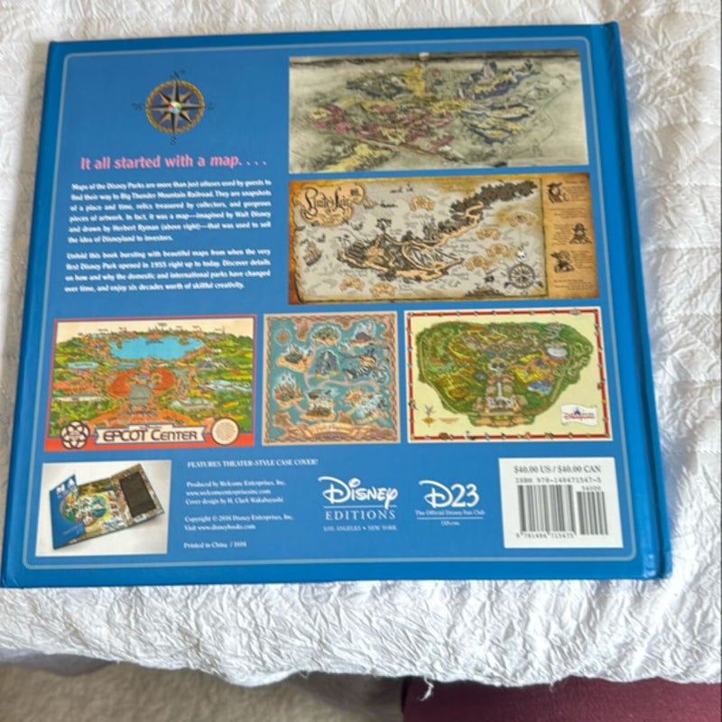 Maps of the Disney Parks