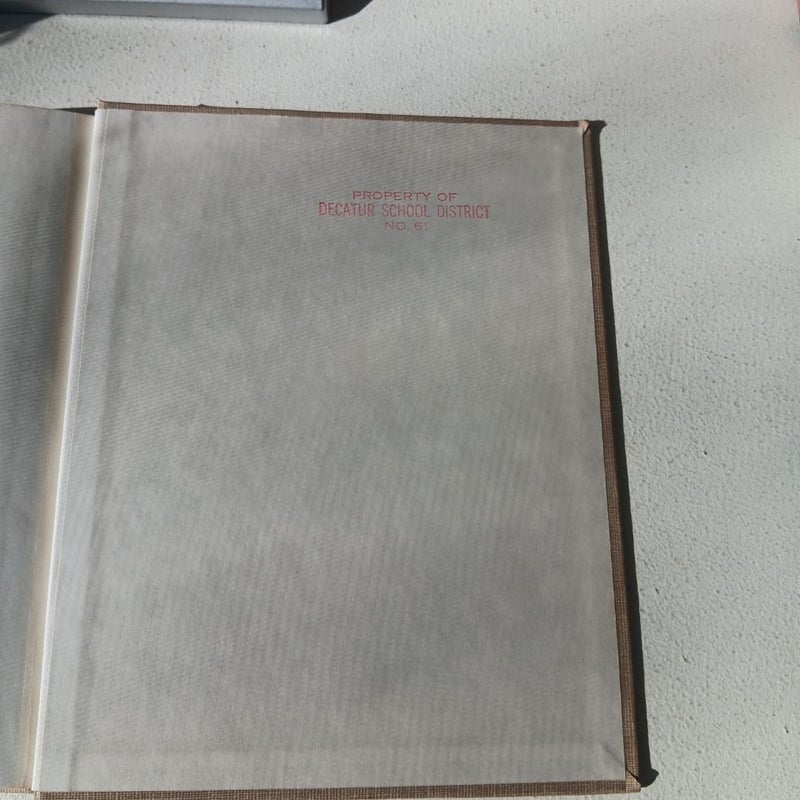 Music in Our Town 1956 Vintage Silver Burdett Company Note Book Sing Along 