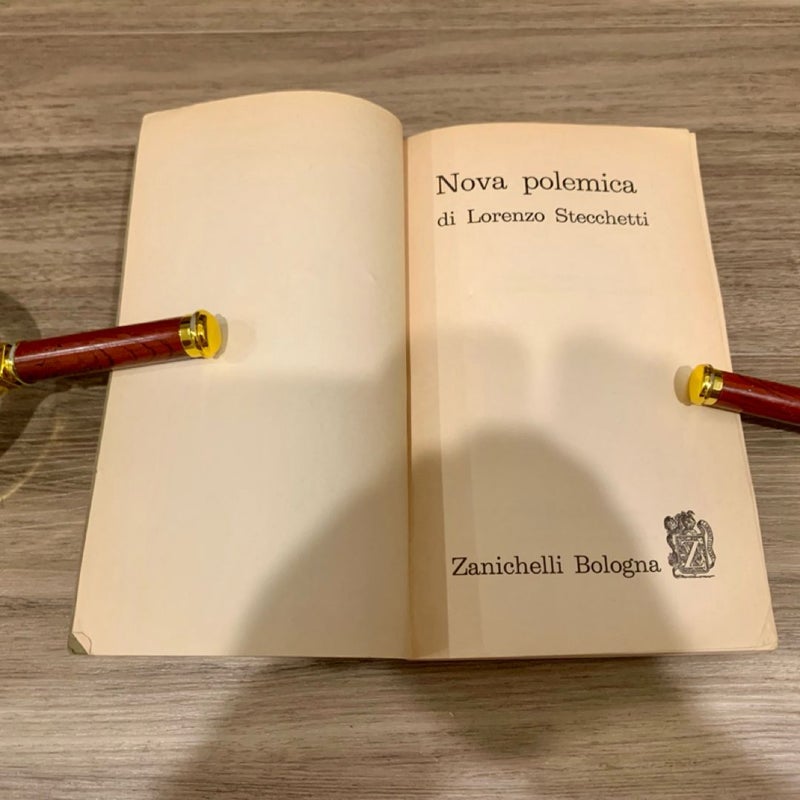 Nova Polemica (*Italian Edition*)