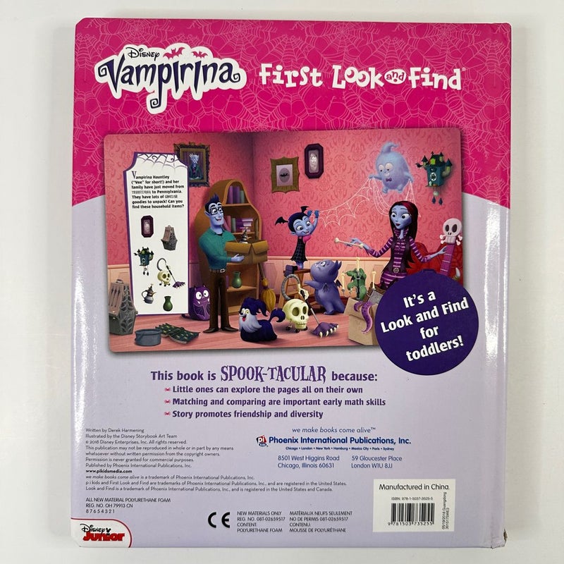 Disney Vampirina First Look and Find Book (Board Book)