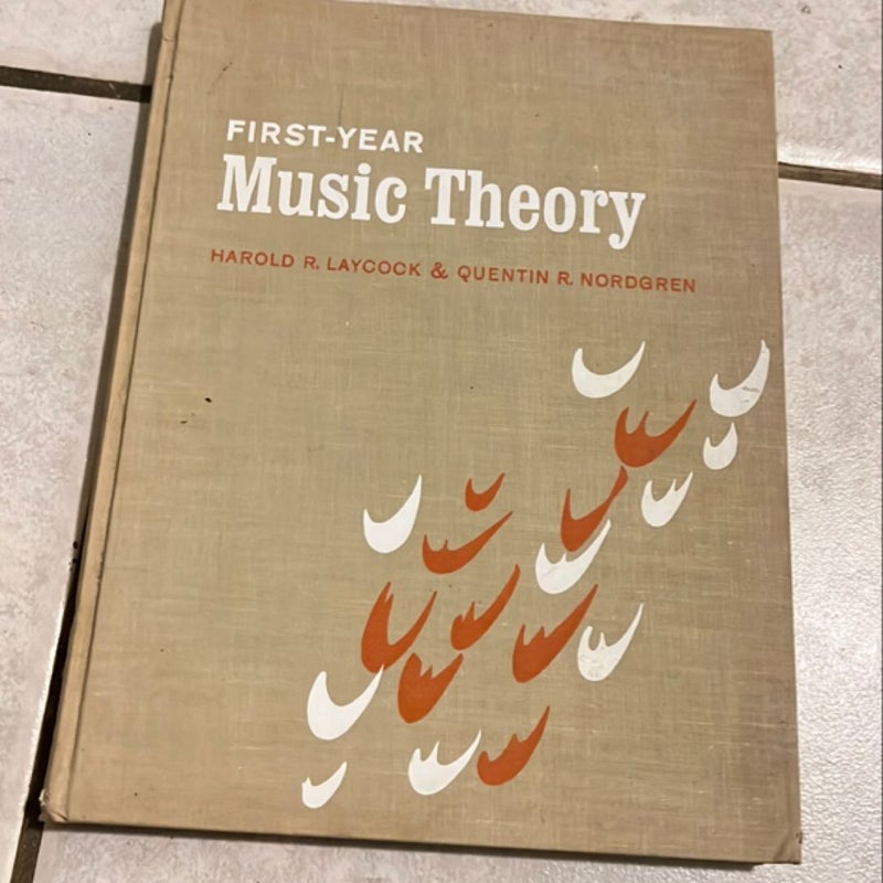 First Year Music Theory