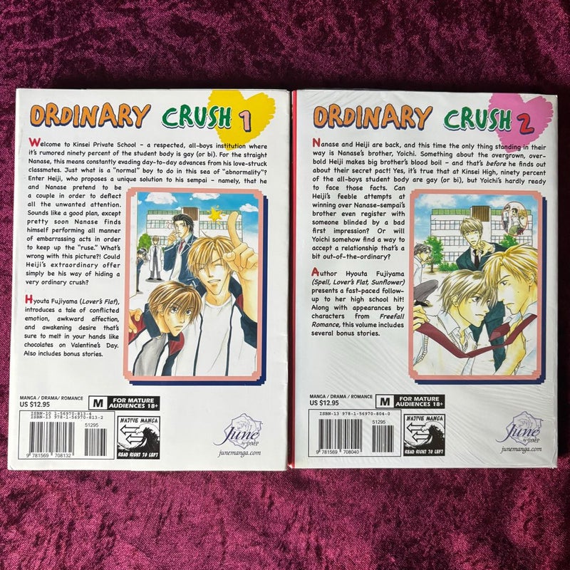 Ordinary Crush Volume 1-2 (Yaoi)