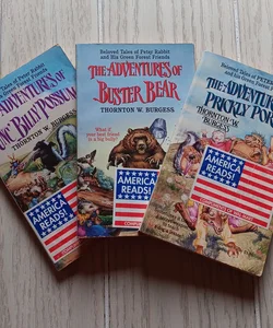 The adventures of buster bear, unc' billy possum, and prickly porky