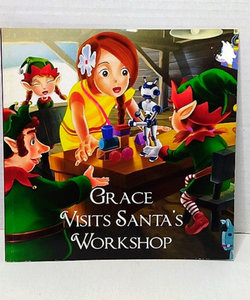 Grace visits Santa's workshop 