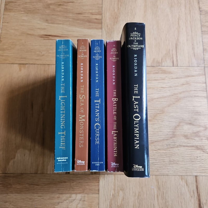 Percy Jackson and the Olympians OOP Full Series