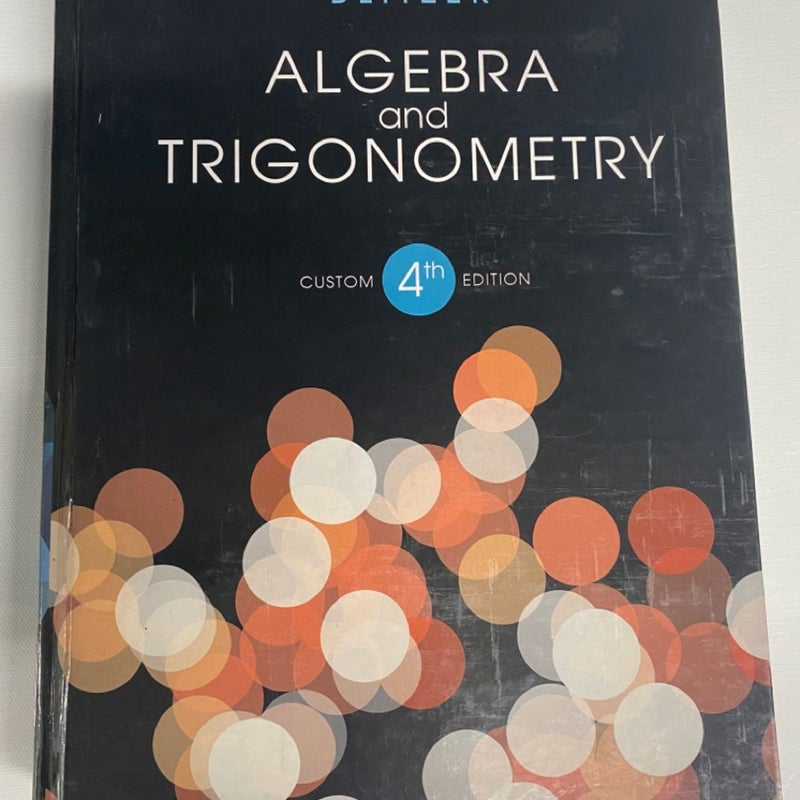 Algebra and Trigonometry 4th Edition 