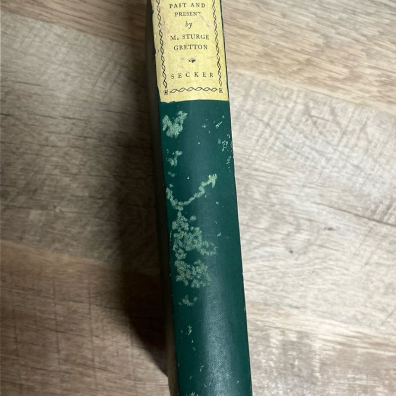 BURFORD Past and Present 1st Edition 1929 by M. Sturge Gretton , Preface W. Wade