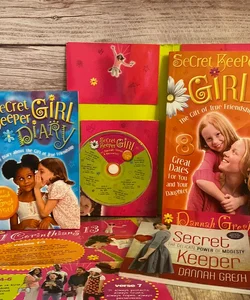 Secret Keeper Bundle: Secret Keeper Girl The Gift of True Friendship 8 Great Dates For you and your Daughter + Secret Keeper Girl Diary + The Delicate Power of Modesty + CD + poster