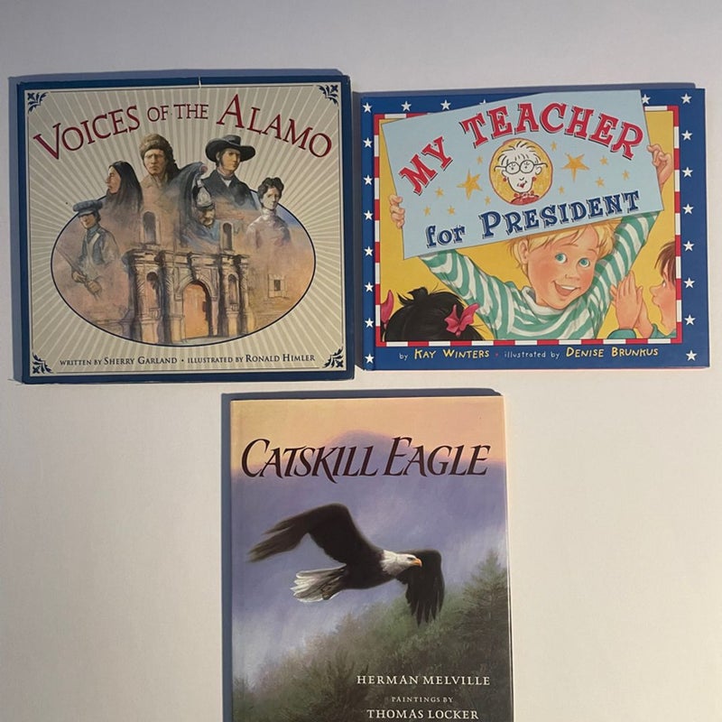 Set of 3 Children’s Educational Hardcovers 